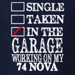 Single Taken In The Garage Working On My 1974 CHEVY NOVA Muscle Car T 