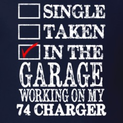 Single Taken In The Garage Working On My 1974 DODGE CHARGER Muscle Car
