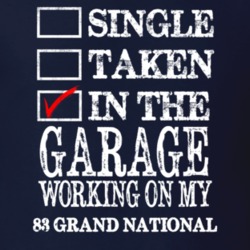 Single Taken In The Garage Working On My 1983 BUICK GRAND NATIONAL Mus
