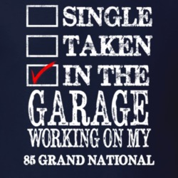 Single Taken In The Garage Working On My 1985 BUICK GRAND NATIONAL Mus