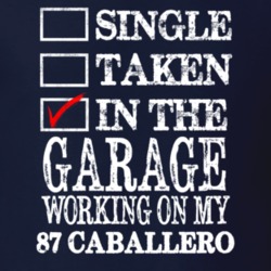 Single Taken In The Garage Working On My 1987 GMC CABALLERO Muscle Car