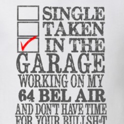 Single Taken In The Garage 1964 CHEVY BEL AIR Distressed Look Muscle C