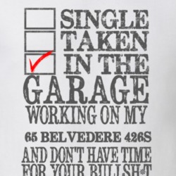 Single Taken In The Garage 1965 PLYMOUTH BELVEDERE 426S Distressed Loo