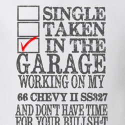 Single Taken In The Garage 1966 CHEVY II SS327 Distressed Look Muscle 