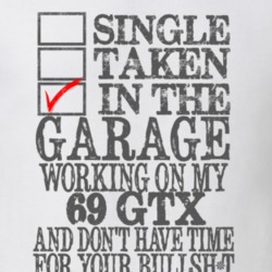 Single Taken In The Garage 1969 PLYMOUTH GTX Distressed Look Muscle Ca