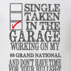 Single Taken In The Garage 1983 BUICK GRAND NATIONAL Distressed Look M