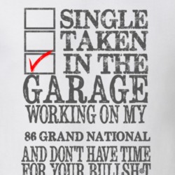 Single Taken In The Garage 1986 BUICK GRAND NATIONAL Distressed Look M