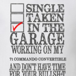Single Taken in the Garage With Jeep 1971 Commando Convertible Funny J