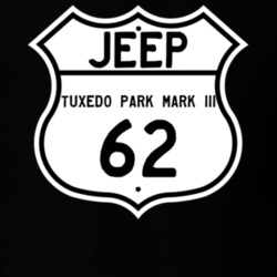 Highway Route Sign Jeep 1962 Tuxedo Park Mark III T Shirt