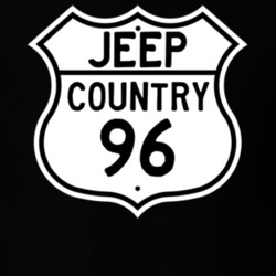 Highway Route Sign Jeep 1996 Country T Shirt