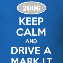 Keep Calm and Drive A 2006 Lincoln Mark LT Funny T Shirt