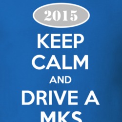 Keep Calm and Drive A 2015 Lincoln MKS Funny T Shirt