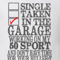Single Taken In The Garage Working On My 1950 Lincoln Sport T Shirt