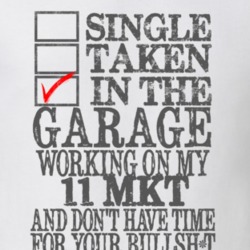 Single Taken In The Garage Working On My 2011 Lincoln MKT T Shirt