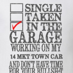 Single Taken In The Garage Working On My 2014 Lincoln MKT Town Car T S