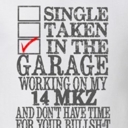 Single Taken In The Garage Working On My 2014 Lincoln MKZ T Shirt