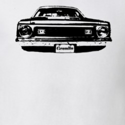 1972 AMC Gremlin Grill View Light Year T Shirt