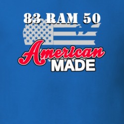 1983 Dodge Ram 50 American Made Coors Label Parody T Shirt