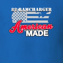 1983 Dodge Ramcharger American Made Coors Label Parody T Shirt