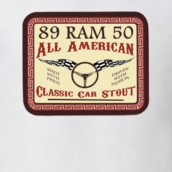1989 Dodge Ram 50 Custom Beer Lable T Shirt