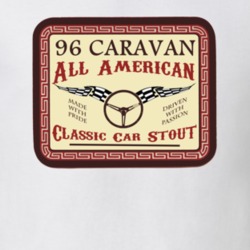 1996 Dodge Caravan Custom Beer Lable T Shirt