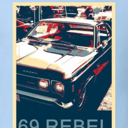 1969 AMC Rebel Hope Style Unique Car T Shirt