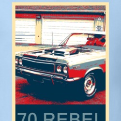1970 AMC Rebel Hope Style Unique Car T Shirt