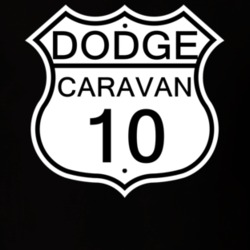 Highway Route Sign 2010 Dodge Caravan T Shirt