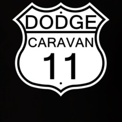 Highway Route Sign 2011 Dodge Caravan T Shirt