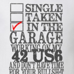 Single Taken In The Garage Working On My 1942 Studebaker US6 Funny T S