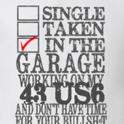 Single Taken In The Garage Working On My 1943 Studebaker US6 Funny T S