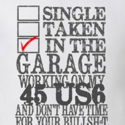 Single Taken In The Garage Working On My 1945 Studebaker US6 Funny T S