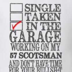 Single Taken In The Garage Working On My 1957 Studebaker Scotsman Funn