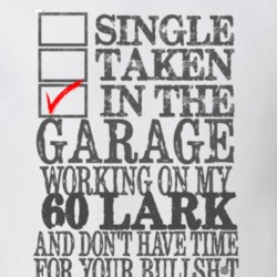 Single Taken In The Garage Working On My 1960 Studebaker Lark Funny T 