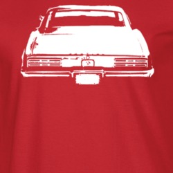 1968 Pontiac Firebird Rear View Dark Shirt