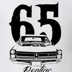 1965_ Pontiac GTO_ Grill_Year_Model Name  Light Color Shirt