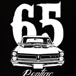 1965 Pontiac GTO Grill Year Model Name Dark Color Shirt
