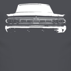 1964 Mercury Comet Rear View Faded Look Dark T Shirt