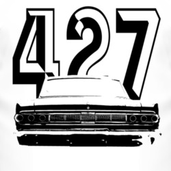 1965 Mercury Comet Rear View With Engine Size Light T Shirt