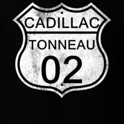 Highway Route Sign 1902 Cadillac Tonneau Distressed T Shirt