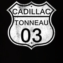 Highway Route Sign 1903 Cadillac Tonneau Distressed T Shirt