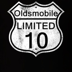 Highway Route Sign 1910 Oldsmobile Limited Distressed T Shirt