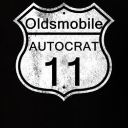 Highway Route Sign 1911 Oldsmobile Autocrat Distressed T Shirt