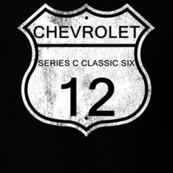 Highway Route Sign 1912 Chevy Series C Classic Six Distressed T Shirt