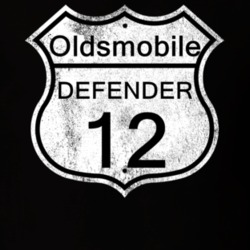 Highway Route Sign 1912 Oldsmobile Defender Distressed T Shirt