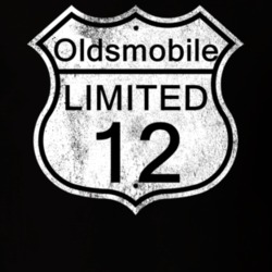 Highway Route Sign 1912 Oldsmobile Limited Distressed T Shirt