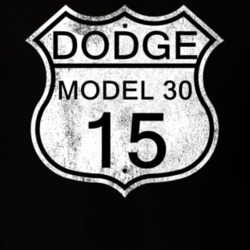 Highway Route Sign 1915 Dodge Model 30 Distressed T Shirt