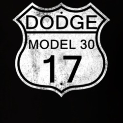 Highway Route Sign 1917 Dodge Model 30 Distressed T Shirt