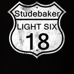 Highway Route Sign 1918 Studebaker Light Six Distressed T Shirt