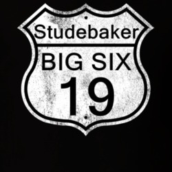 Highway Route Sign 1919 Studebaker Big Six Distressed T Shirt